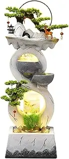 Self-circulating Water Indoor Freestanding Fountain Large Capacity Fish Tank Garden Water Fountain Landscape Decoration Present