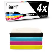 4x Cartridge for Ricoh Aficio SP C-210-sf CL-1000-n