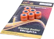 Glixal 15x12mm High Performance Racing Variator Roller Weights Set for Yamaha Jog Vino Zuma 50, Aprilia, Keeway, CPI 2T Scooter Moped ATV 1PE40QMB Minarelli Engine (6 Gram)