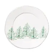 Vietri Lastra Holiday Round Platter