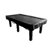 Formula Sports 7' Snooker/Billiards Pool Table Cover Dust Protector Vinyl Black