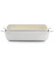 Crock-Pot Artisan 2.5qt & 3.5qt Rectangular Stoneware Bake Pan Set