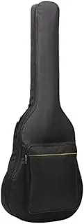 Qianly Guitar Bag Double Shoulder Straps Handheld Thickened Gig Bag for Folk Guitar