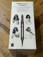 Dyson Airwrap Complete Hair Styler Set - Nickel/Fuchsia - New In Box