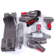 DYSON Genuine OEM 7 Piece Attachments Roller and Brush Wall Mount Set Lot