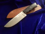 11.2" SEO Handmade Full Tang 1095 Carbon Steel Bushcraft Survival Skinning Knife