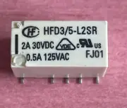 Relay: 0,5A/125VAC: 5VDC 2A HFD3/5-L2SR Hongfa