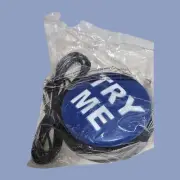 Deluxe “Try Me” Button for Holiday Decorations , for Animatronics, Wall or Floor