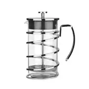 Libbey 73592 34 oz French Press w/ Stainless Steel Frame & Glass Carafe