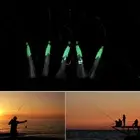 Soft Silicone head Tied up Glow fish lure String hook long tail Soft bait