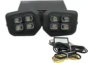 Fog Light Car Fog Lamps LED For Tacoma 2016 2017 2018 2019 2020 Daytime Running Headlamps Daylights Yellow Turn Signal DRL