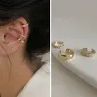 3Pcs/set Fashion C Shape Ear Cuff No Piercing Ear Clip Girl Temperament Earri PR