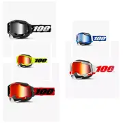 2024 100% Racecraft 2 Snow Motocross Offroad Mirror Lens Goggles