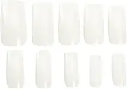 Ipetboom 500pcs False Nails Tips Trailer Plug Tester Lid Dispenser Voltage Meter Tester Adjustable Hat Simple Tester Accessories Mini Countertop Oblique Cross-border Handbag Man Testers Web