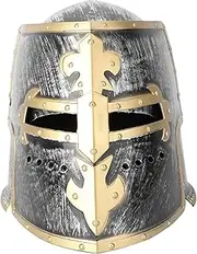 NAMOARLY 1pc Helmet Hat Bonnets for Kids Masquerade Costume Clothes for Kids Role Play Outfits Roman Helmet Knight Costume Hat Trojan Helmet Pvc Plastic Material Cosplay Helmet Cap