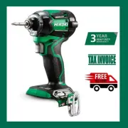 HiKOKI WH36DC 36V Cordless Brushless IP56 1/4" Impact Driver - 3 Years Warranty