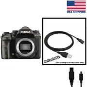 Pentax K-1 Mark II - DSLR Camera USB Cable Transfer Cord Replacement