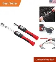 Professional Digital Torque Wrench Set - 3/8", 1/2" | Real-Time Measurement