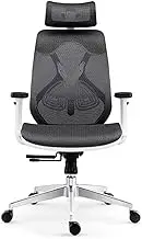 Ergonomic Chair, Computer Chair Home Rotary Lift Game Chair Boss Office Chair,Black,Grey,Colour Name:Black