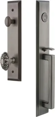 Grandeur FAVDGRGVC_ESET_238 Fifth Avenue Solid Brass Rose Keyed - Grey