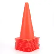 12 Inch Orange Traffic Training Cones Plastic Safety Parking Cones Agility Fi...