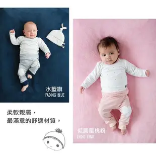 荷蘭Snoozebaby 新生兒雙面長袖上衣 - 小鹿格雷 雅緻系列