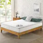 Twin Size Medium 8" Inch Innerspring Mattress HD Foam Steel Coils Edge Support