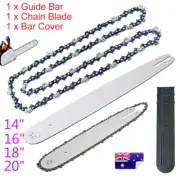 Chainsaw Bar & Chain Kit Fit MTM Giantz Stihl Ryobi Baumr-AG 14" 16" 18" 20 Inch