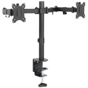 VIVO Dual Monitor 13" to 30" Desk Mount Stand, Heavy Duty, Fully Adjustable