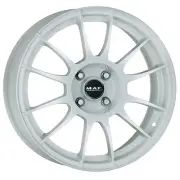ALLOY WHEEL MAK XLR FOR FIAT BRAVO 7X18 4X098 GLOSS WHITE ZA1