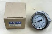 NOSHOK 25.510.SST.5000 Pressure Gauge, 7/16-20 Connection, 0-5000 PSI