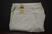 Dockers Signature Classic Fit Flat Front Pants - 40x30 - Lite khaki -Free Ship