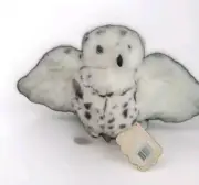 NWT-Snowy Owl Furry Folk Hand Puppet Soft Plush Toy - AS SEEN ON BABY EINSTEIN