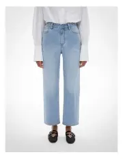 [Witchery] Crop Straight Jean in Vintage Wash Denim
