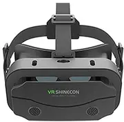 VR Goggles for Adults | Adjustable Virtual Reality Game System | High-Definition Headset for Smartphones, TV, Movies, Video Games | Comfortable Design with Adjustable Headbands