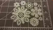 Universal Die Cut Tool Thin Metal Emboss Christmas Snowflake 9 snow Winter Ice
