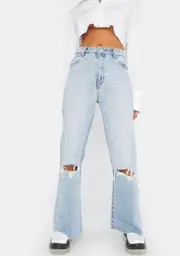 [Rollas] Liv Worn East Coast Crop Flare Jeans