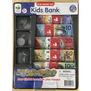 Learning Journey Kids Bank Play Money Set Kids/Children Fun Activity Toy 5-8y
