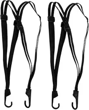 Zerodeko Versatile Motorcycle Luggage Bungee Cords High Elastic Tie Down Straps Easy to Fasten for Helmet Cargo