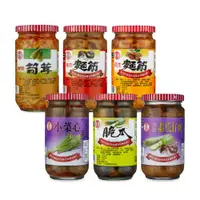 在飛比找ETMall東森購物網優惠-【金蘭食品】醬菜罐頭6件組(鮮嫩筍茸350g +香菇麵筋39