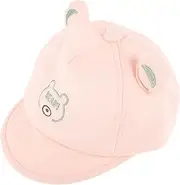 [VERDANVERSE] Girl Baseball Hat for Toddlers Cute Sun Cap for Months Lightweight and Breathable Charming Design for Spring and Outdoors Pink