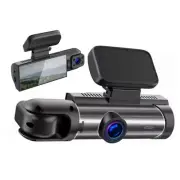 3.16in Dash Cam Car DVR Recorder Camera Touch Screen Dual Len Night Vision 170°