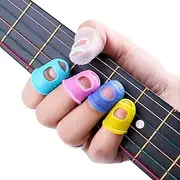 10pcs/Set Finger Thimbles Sleeve Anti-scald Silicone Gloves Playing Guitar Fingers Protection DIY Craft Glove Sewing Cooking Tool
