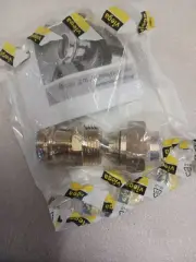 NEW Viega 79130 ProPress 3/4" x 3/4" P1 x P2 Union Bronze