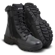 Smith & Wesson 8" Breach 2.0 Black Side-Zip Waterproof Boots