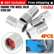 NEW 19mm Chrome Tyre-Wheel Valve Stem Cap Extension Extender For Car/Truck