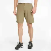 PUMA NWT MENS 101 SOUTH GOLF SHORTS ANTIQUE BRONZE SIZE 40 $70 9" INSEAM