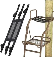 Tree Stand Seat Cushion - Adjustable Lightweight Tree Stand Seat - Hunting Tree Stand Accessories Foldable Design Breathable for Comfort