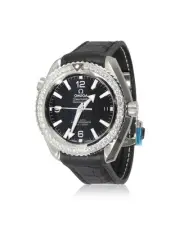 Omega Seamaster Diamond Bezel Chronometer Women Metallic | Silver Watches