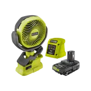 Ryobi 18V ONE+ Compact Fan Kit